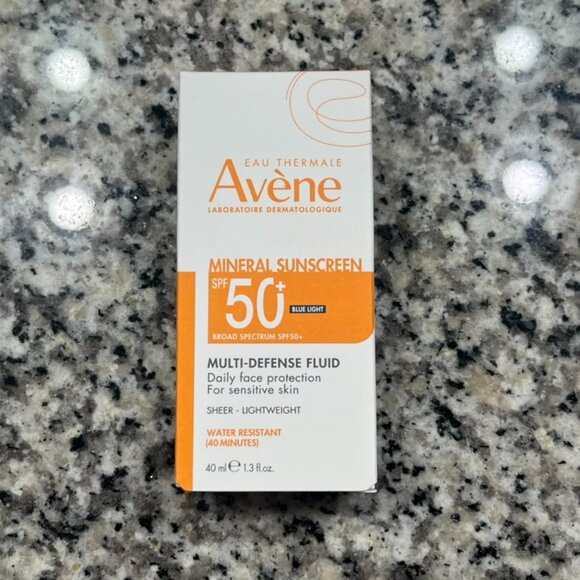 Avene Mineral Sunscreen SPF50 Multi-Defense Fluid - Picture 1 of 2